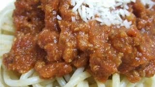 Homemade Spaghetti Sauce [upl. by Bill]