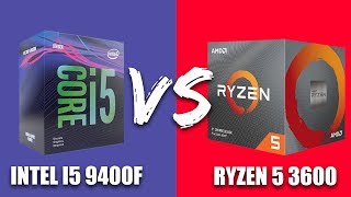 Intel i59400F vs AMD Ryzen 5 3600  RTX 2080 Ti  Checked in 10 Games [upl. by Werd919]