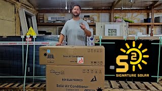 How to Install a Solar Mini Split Air Conditioner Full Guide [upl. by Beeson]