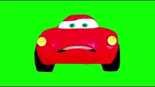 LIGHTNING MCQUEEN IN Green screen HARRY [upl. by Nayr]