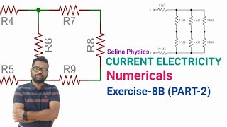 Current Electricity Numericals Exercise8B Part2  class10 cbseclass10 icseclass10 ssc [upl. by Alexis]