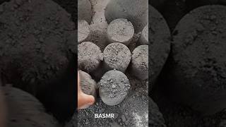 charcoal crumbling asmr oddlysatisfying asmrcommunity sleepaid relaxing shorts [upl. by Etnahsal229]