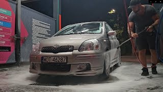 Toyota Yaris 15 vvti Ts Turbo Video Night Vlog Blow off sound acceleration [upl. by Marven]