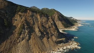 Spectacular HD DRONE FOOTAGE of KAIKOURA EARTHQUAKE DAMAGE [upl. by Ynnor915]