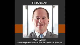 FloorDailynet Winn Everhart Discusses His New Role as CEO Tarkett North America [upl. by Akenat]