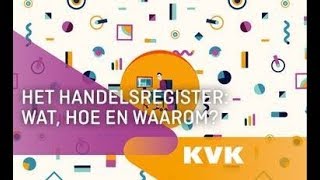 Hoe werkt het Handelsregister  KVK [upl. by Chery956]