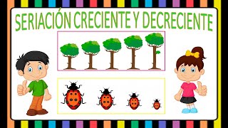 SERIACIÓN CRECIENTE Y DECRECIENTE [upl. by Adnoluy]