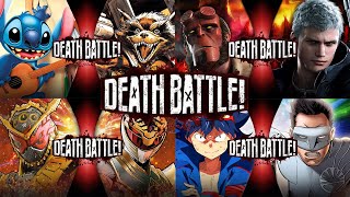 Top 10 DEATH BATTLE Ideas [upl. by Nehepts]