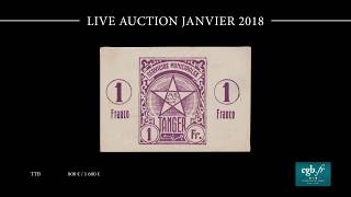 Live Auction Billets Janvier 2018 [upl. by Aziar490]