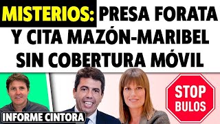 ¿OCULTAN QUE ABRIERON LA PRESA DE FORATA Y FUE DETERMINANTE ¿MAZÓN SIN COBERTURA CON DANA Cintora [upl. by Haydon]