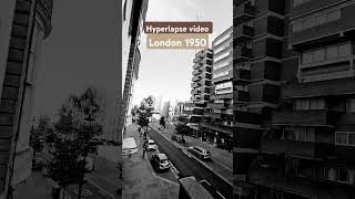 Hyperlapse video of London  1950  Bayswater [upl. by Mya570]