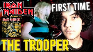 AMAZING IRON MAIDEN  THE TROOPER FIRST TIME REACTION [upl. by Fiorenze]