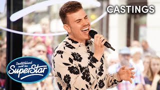 Domenico Tarantino Bruises Lewis Capaldi  Castings  DSDS 2022 [upl. by Ferretti]