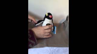 Hoiho NZ Yellow Eye Penguin Soft Toy with Sound [upl. by Accemahs]