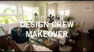 Pottery Barn Design Crew Makeover Australian Bungalow [upl. by Tekcirk826]