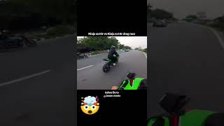 Kawasaki ninja zx10r vs Kawasaki Ninja zx10r hyper ride shorts zx10r viral [upl. by Lemrac]