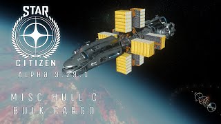 Star Citizen 3231 Hull C Bulk Cargo Guide [upl. by Joella50]