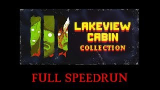 Lakeview Cabin Collection Full Speedrun in 393502 [upl. by Lurlene]