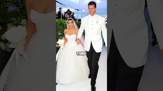 Top 5 Celebrities Known for Their Over the Top Weddings  shorts celebrity celebrities [upl. by Atisusej932]