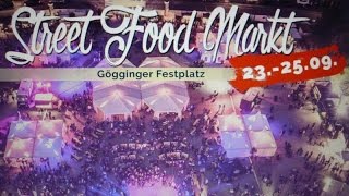 Der Grilljunky unterwegs  Street Food Markt Augsburg 25092016 [upl. by Brose]