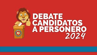 DEBATE CANDIDATOS PERSONERÍA BF 2024 [upl. by Ayenat]