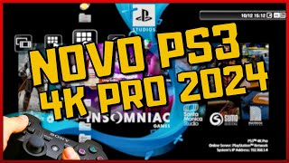 🔴NOVO PS3 4K PRO 2024 [upl. by Acissev]