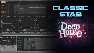 Classic Deep House Stab  Wavetable [upl. by Rats]