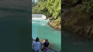 🇹🇷Manavgat Waterfall in Antalya  Türkiye [upl. by Goggin]