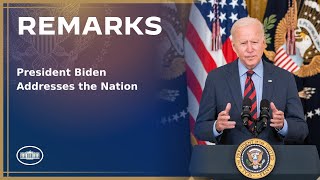 President Biden Addresses the Nation ASL [upl. by Tehc]