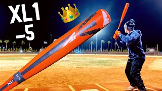 Hitting with the Orange 2015 Easton XL1 5 USSSA Baseball Bat our farthest home run ever [upl. by Tillio]