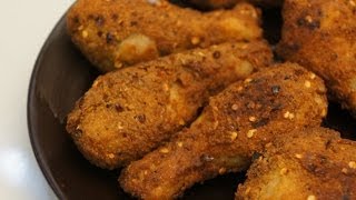 Chicken Lollipops Recipe Spicy Crispy Drumsticks KFC Southern fried [upl. by Nilyahs237]