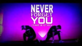 NEVER FORGET YOU Cover Dance JTWO amp DTRIX Choreography Matt Steffanina amp DTrix [upl. by Malaspina]