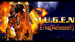 KOF MUGEN  Elke Release Vs Klein AI [upl. by Zacek]