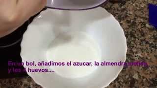 Receta tarta de Santiago Rapida [upl. by Hodess]