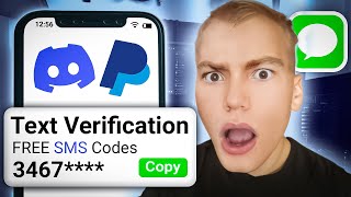 NEW How to Get Unlimited SMS Verification Codes 2024  Text Verification on PayPal Discord etc [upl. by Nod]