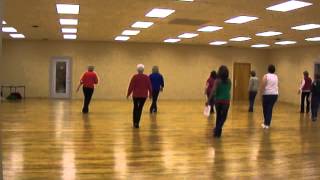 Amys NC2  Beginner Line Dance to any NC2 Step music [upl. by Angelika]