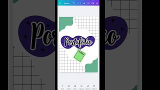 Capa de portfolio educational inspirada na frontpage da nhuandaocalligraphy pq eu fiznocanva [upl. by Tnecillim]