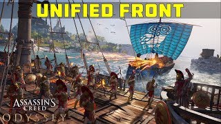 Unified Front  Defeat Silanos of Paros Cultist  ASSASSINS CREED ODYSSEY [upl. by Warp261]