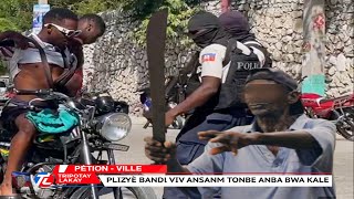 Trè bòn nouvèl 👏🏽 Moun Petionvil ak lapolis pase anba BWA KALE plis pase 20 BANDI Viv ansanm [upl. by Oicelem326]