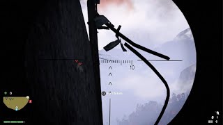 Far Cry 4 sniper vs attack helicopter [upl. by Enialahs]