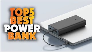 Top 5 Best Power Bank 2024 [upl. by Atsillak]