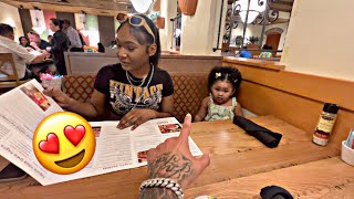 I Took Cierra amp Baby Kinsley On A CoParenting Dinner Date [upl. by Harmon758]