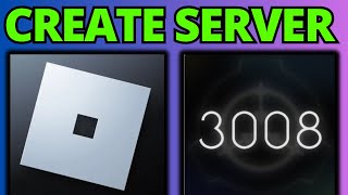 How To Create Private Server in 3008 Roblox [upl. by Map837]