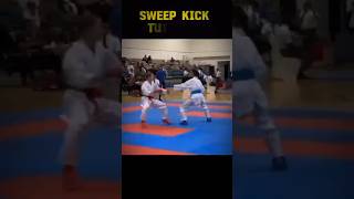 Swipe kickswipe kick tutorial swipe kick training taekwondo training karata training [upl. by Nnylatsirk403]