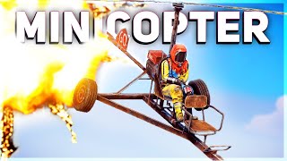 Minicopter amp Scrap Heli Guide  How To Fly amp Use Effectively In 2022  Rust Tutorial [upl. by Rovaert347]