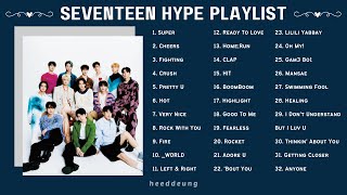 S E V E N T E E N  hypeupbeat playlist 2023  heeddeung [upl. by Labina754]