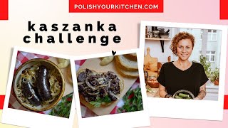 How to prepare Polish quotkaszankaquot  kiszka  blood sausage plus more on quotakcja kaszankaquot [upl. by Hbaruas]