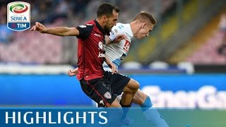 Napoli  Cagliari 31  Highlights  Giornata 35  Serie A TIM 201617 [upl. by Dnumde]