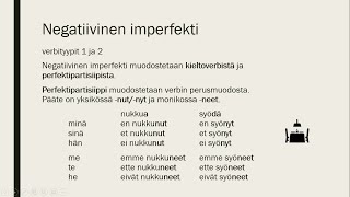 negatiivinen imperfekti [upl. by Stephie]