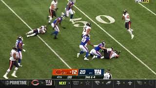 Chris Berman 10 Whoops in One Play Bears Giants [upl. by Monika]